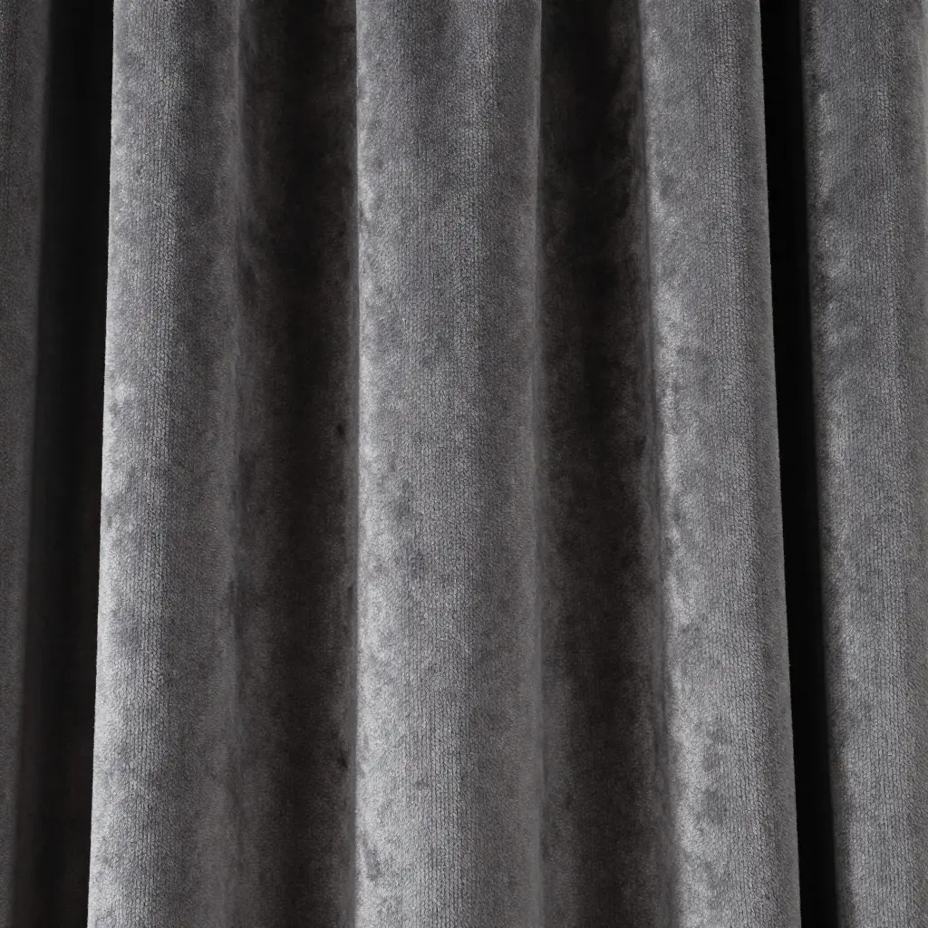 Close-up of premium curtain fabric texture